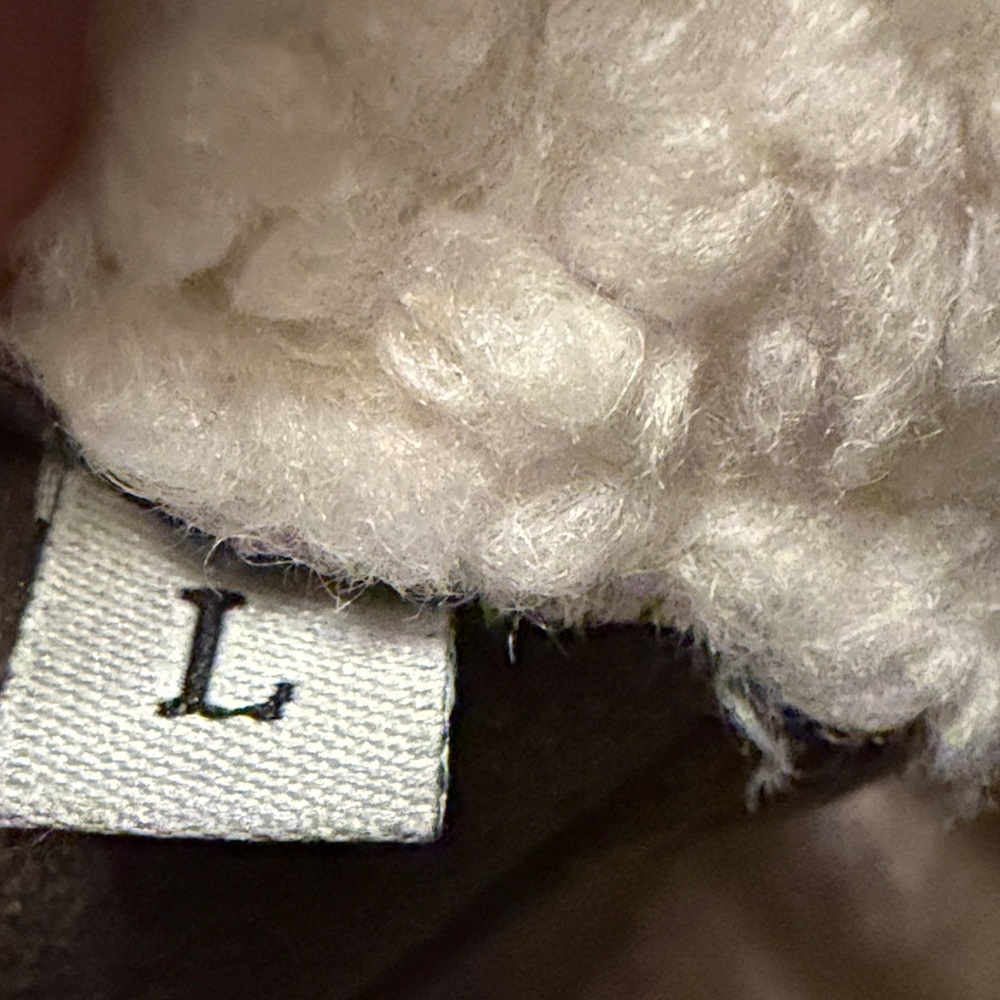 Brown Faux Leather CC Dog Coat - Picture 3 of 7